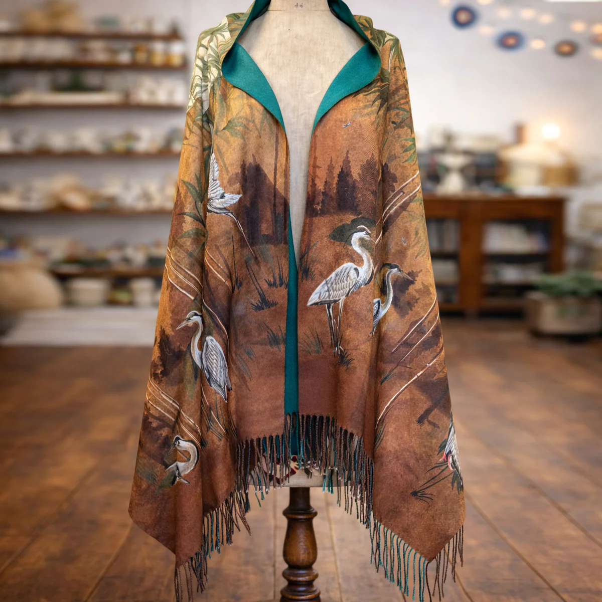 Bamboo Folly Shawl