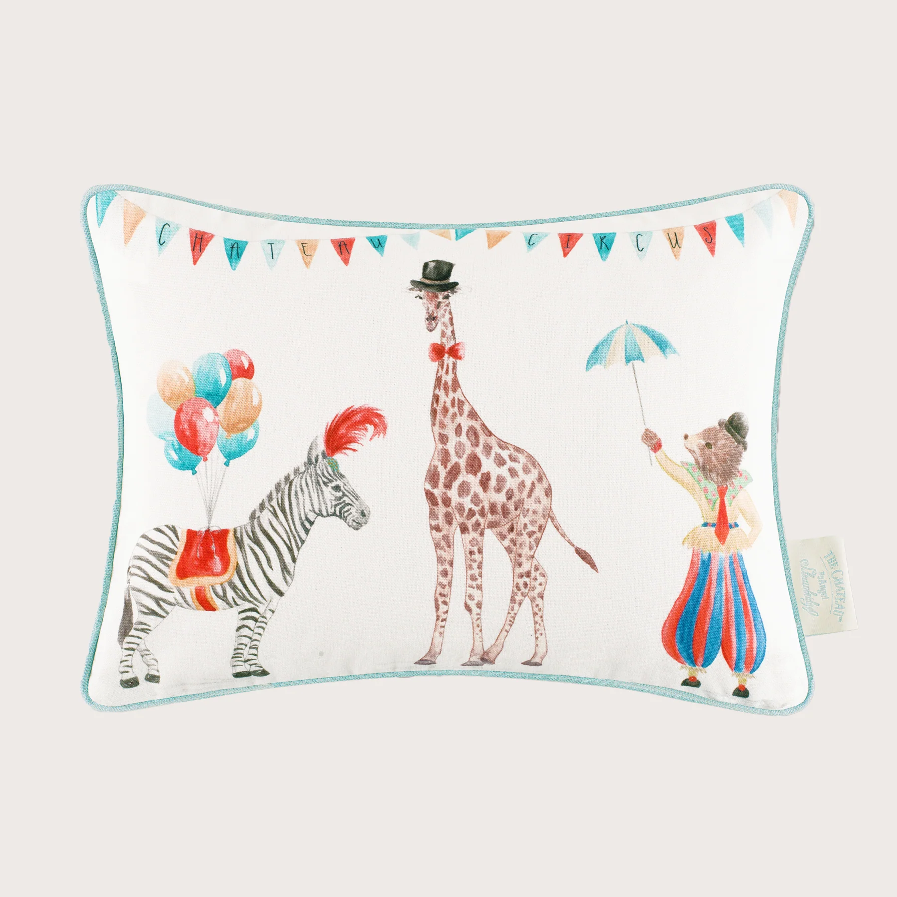 Le Cirque du Chateau Circus Cushion