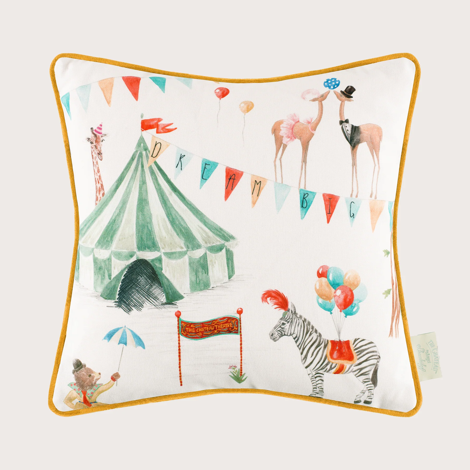 Le Cirque du Chateau Theatre Cushion
