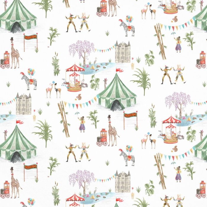 Le Cirque du Chateau Upholstery Fabric