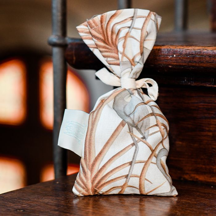 Nouveau Heron Cream Lavender Bag