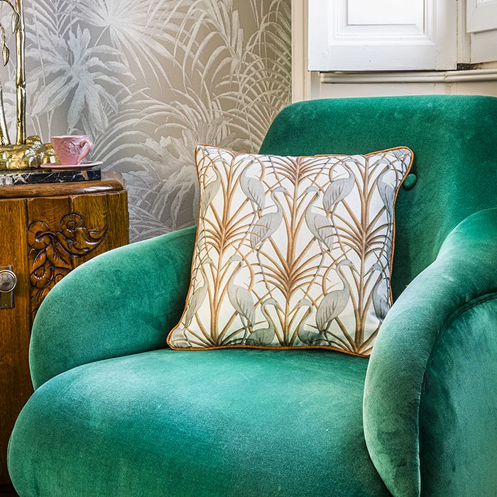 Nouveau Heron Cushion - Image 6