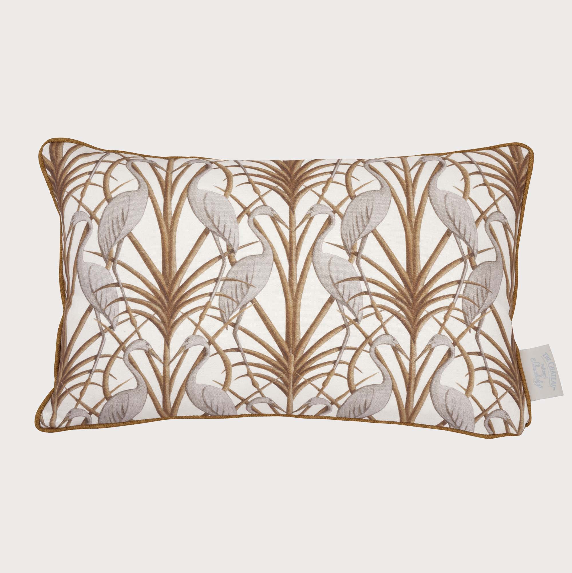 Nouveau Heron Rectangle Cushion