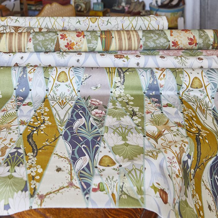 Nouveau Wallpaper Upholstery Fabric - Image 4