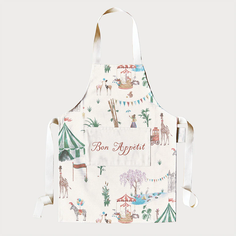 Le Cirque du Chateau Children's Apron
