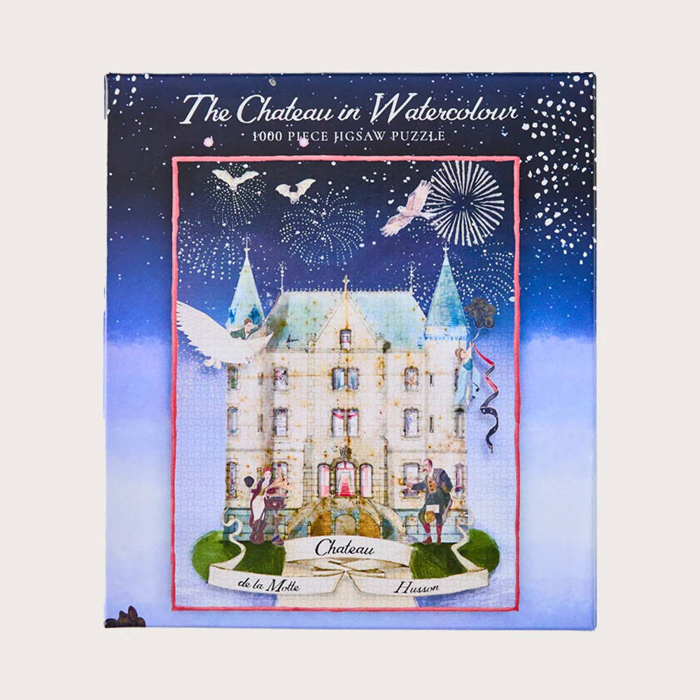 The Chateau in Watercolour Puzzle - Outside