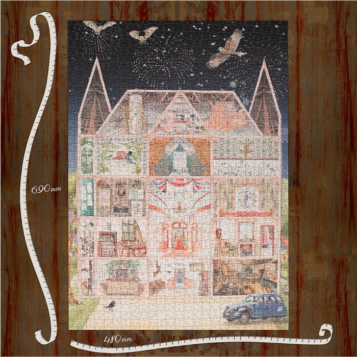 The Chateau in Watercolour Puzzle - Inside - Image 4