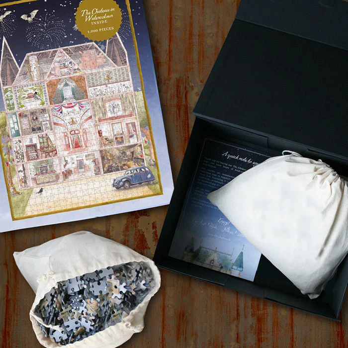 The Chateau in Watercolour Puzzle - Inside - Image 6