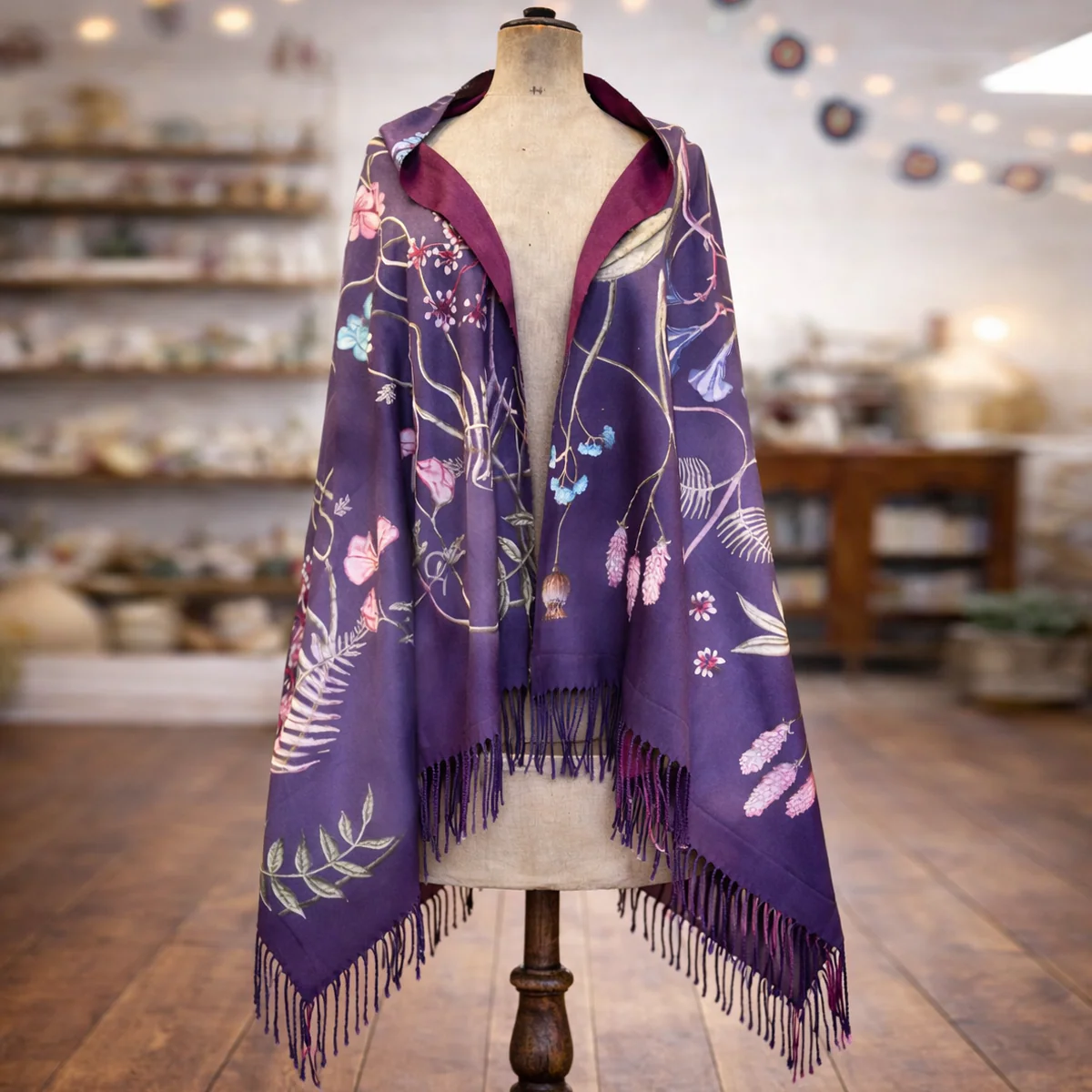 The Wildflower Garden Shawl