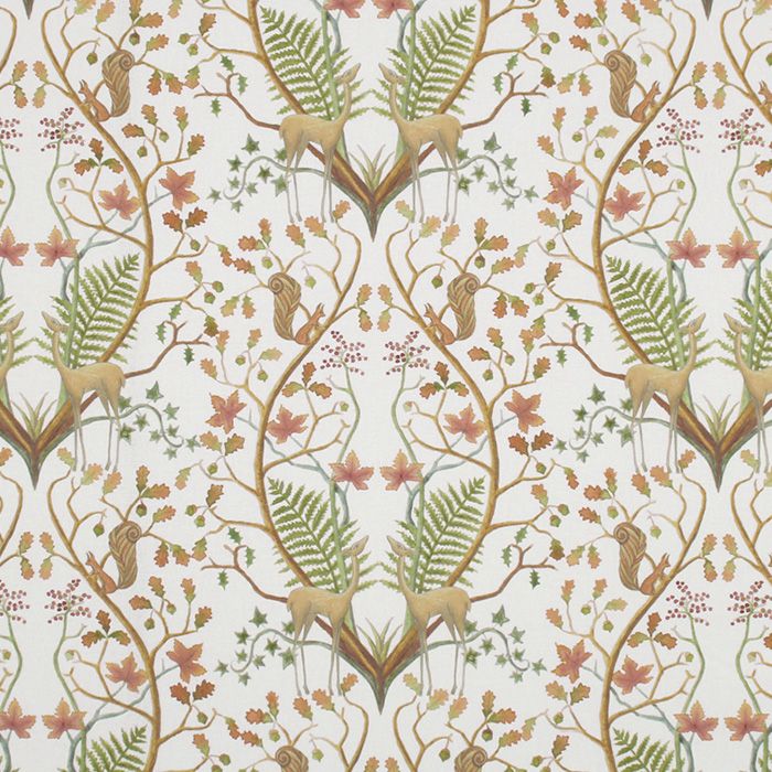 Woodland Trail Cream Fabric